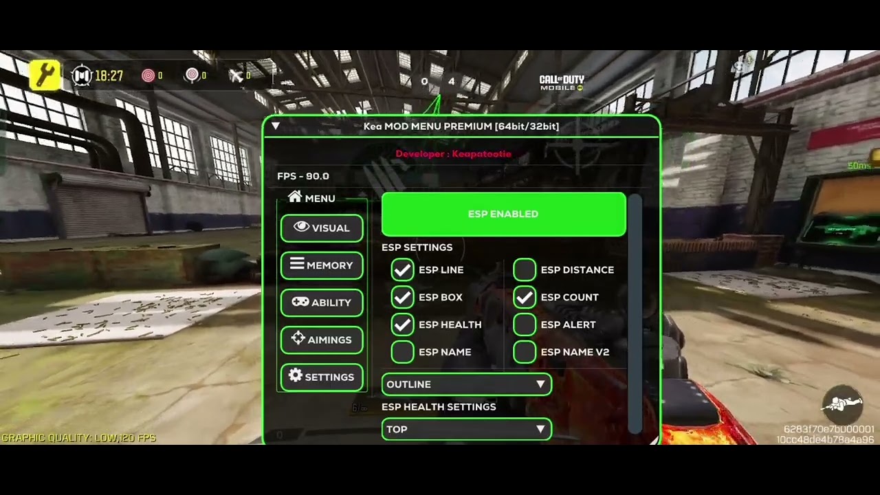 Codm Multiplayer Menu CODM GARENA MOD MENU 1.6.50 FREE by : keapatootie - YouTube