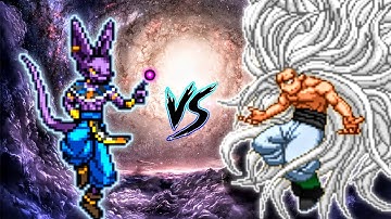 Lord Beerus MUI V4 OP (New) VS Goku SSJ Infinity Ultra Instinct OP in Jump Force Mugen