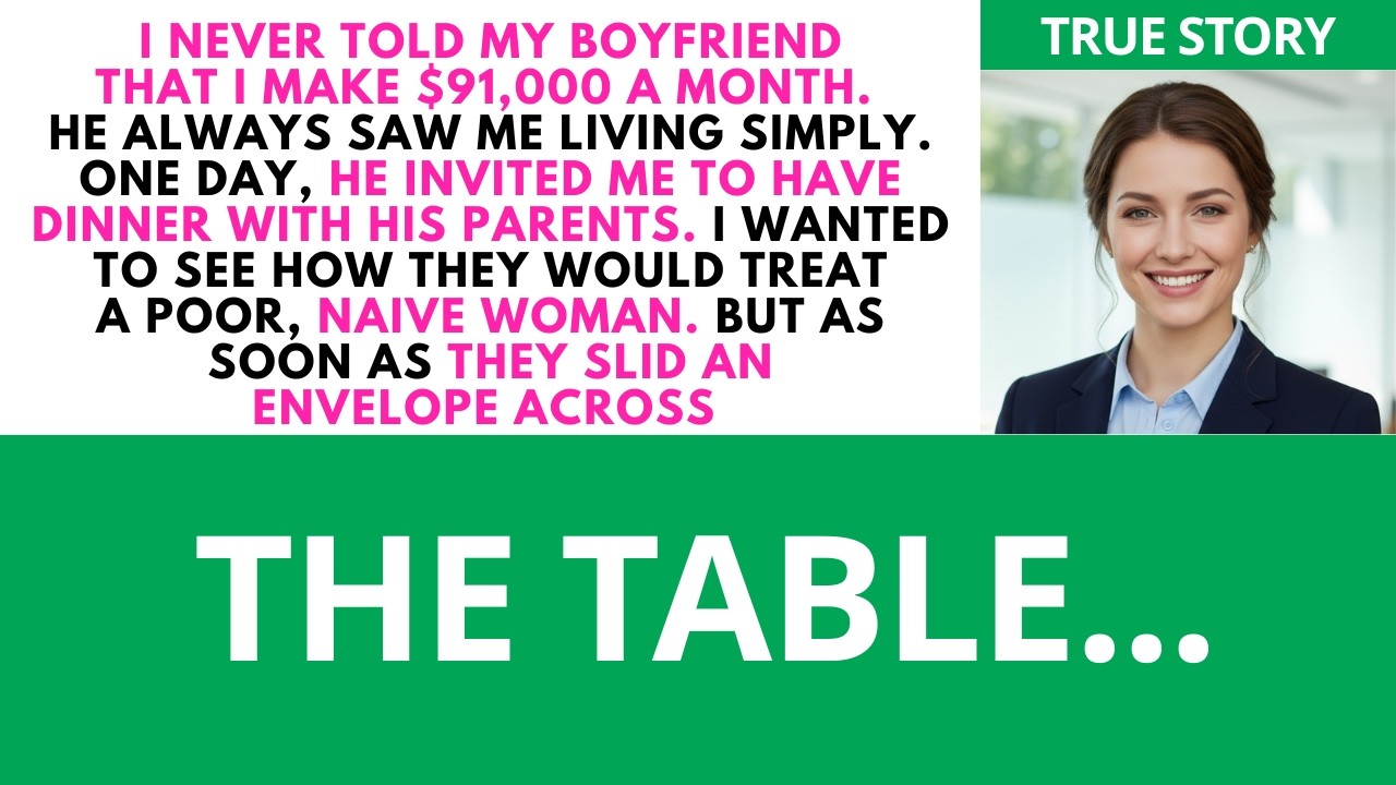 I Acted Poor And Naive At Dinner With My Boyfriend’s Rich Parents — The Reveal Sh... | Sugar Revenge