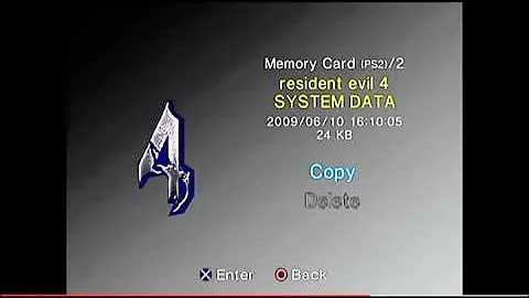 Mark's First Video: PS2 Save Icons on the Memory Card