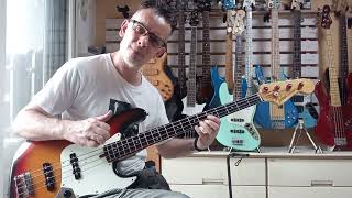 JV Bass Guitars: Tokai TJB60 Preshipment test. BASS GUITAR SOUND