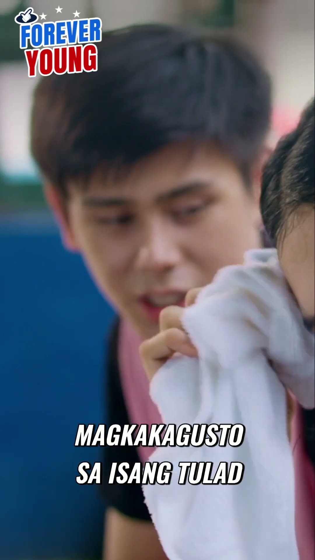 Isang baby kisses lang, crush, please? #shorts | Forever Young