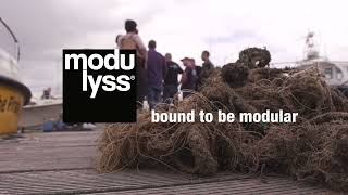 modulyss Healthy Seas: From fishing nets to carpet tiles