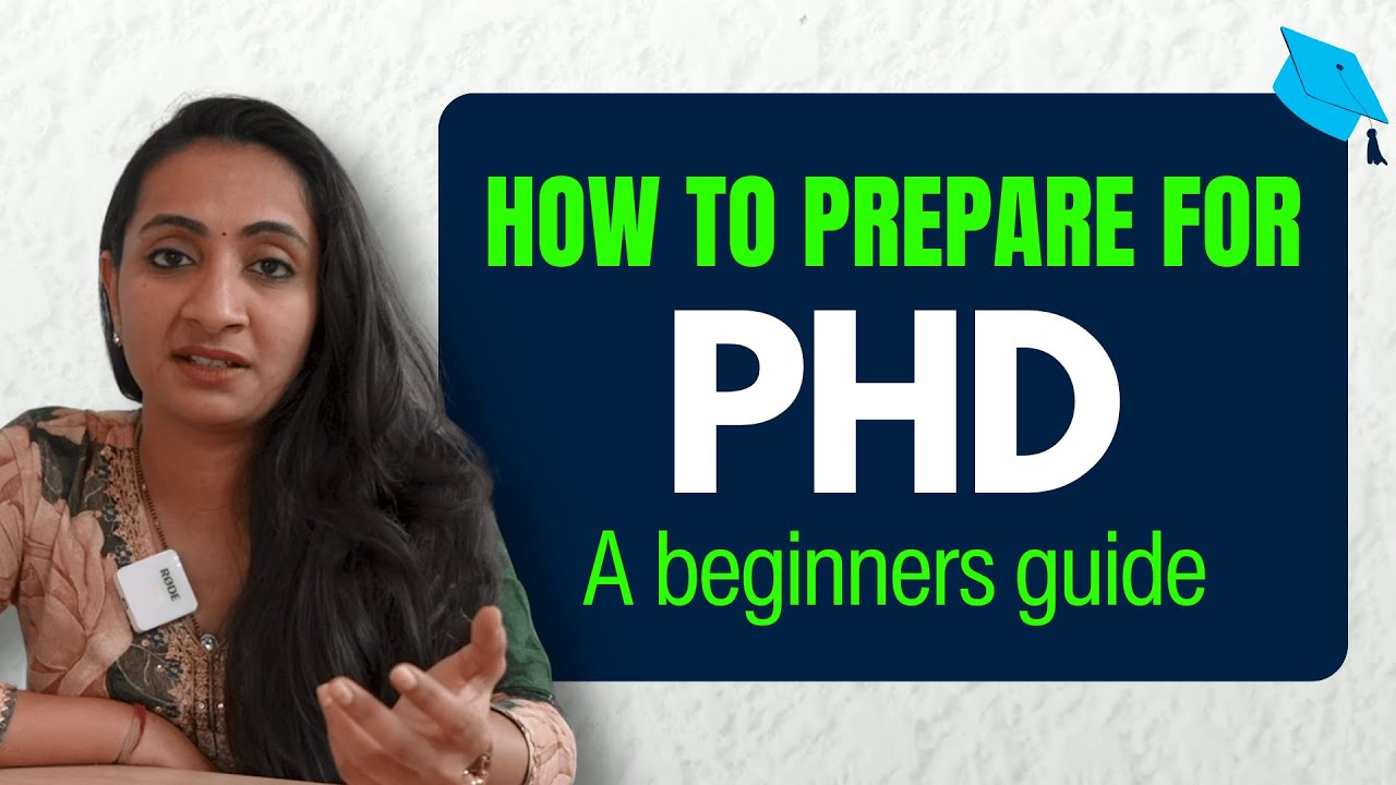 How to prepare for PhD? A beginners guide from a top scholar. - YouTube