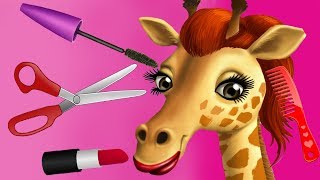 Fun Jungle Animal Care Games  - Pet Animal Hair Salon Style Makeover App For Kids screenshot 1