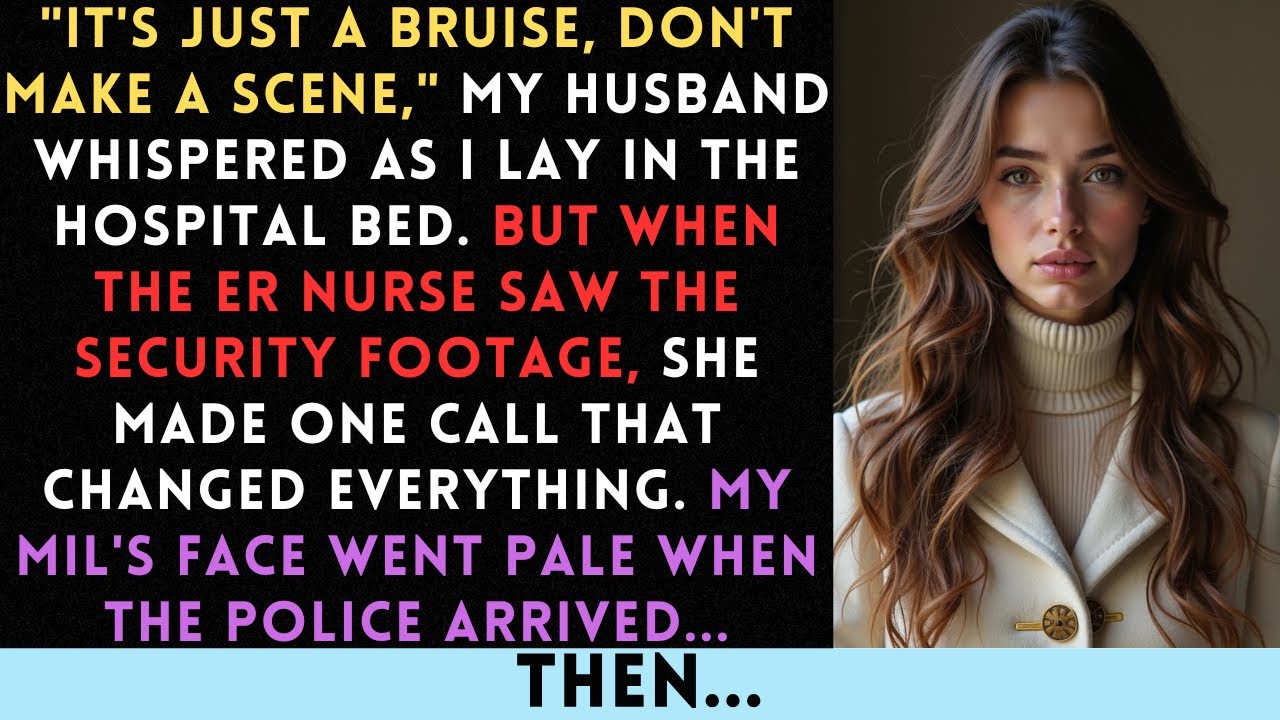 My MIL Pushed Me Down The Stairs—Husband Said 'You Must Have Tripped. My Security Camera Showed...