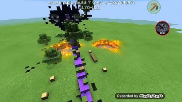 Map #1 The Wither Storm in Owerworld destroy all!