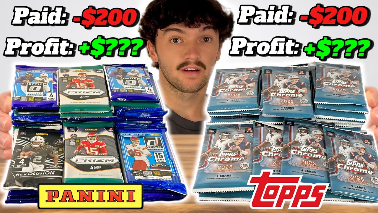 I Tested Panini vs. Topps (IT WASN'T CLOSE)