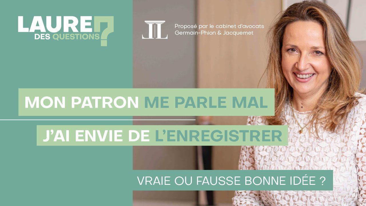 Mon patron me parle mal - Laure des Questions - Épisode 1