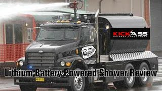 Kickass Outback Proof Gear Lithium Battery Powered Shower Review
