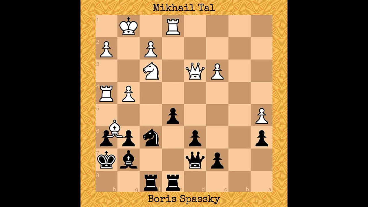 Mikhail Tal vs Boris Spassky  Candidates Final (1965) 