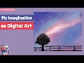 My Imagination as Digital Art | BY: MOON RATHORE | Art By Moon