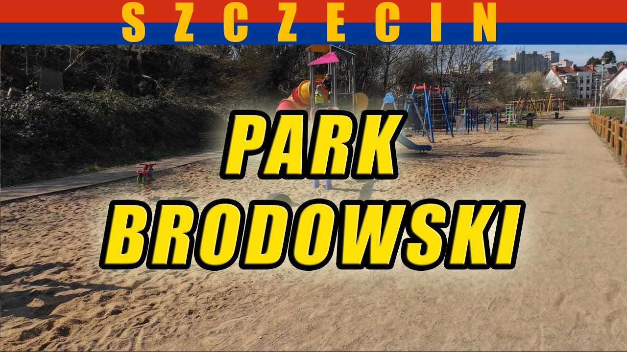 Park Brodowski - spacer po mało znanym parku w Szczecinie. Marzec 2024.
