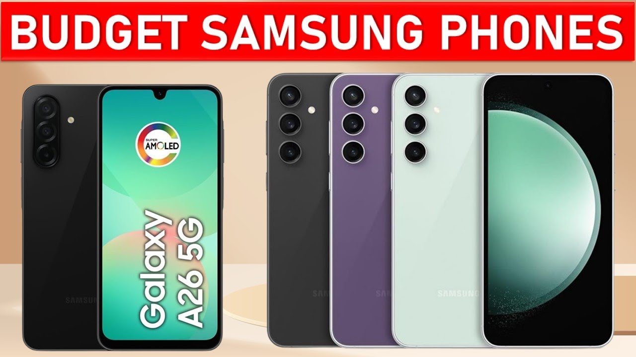 [Top 5] Best Cheap Samsung Phones 2025 - YouTube