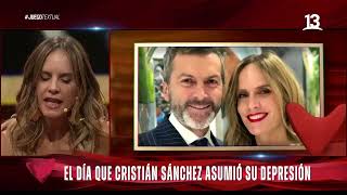 La triste confesión de Diana Bolocco por depresión de Cristián Sánchez. Juego Textual, Canal 13.