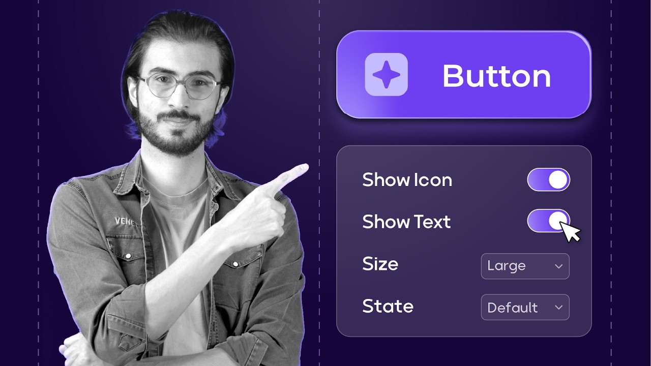 How to Build Perfect Button Systems in Figma (Fast & Scalable) - YouTube