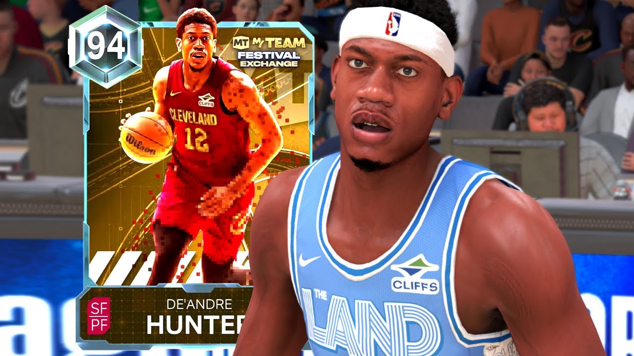 БЕСПЛАТНЫЙ ГЕЙМПЛЕЙ С АЛМАЗНОЙ ДЕАНДРОЙ ХАНТЕР! Я СПЛЮ НА ЭТОЙ КАРТЕ В NBA 2K26 MyTEAM?
