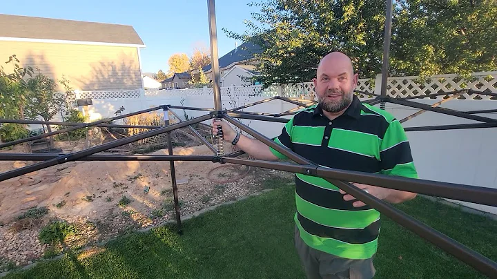 Setup for COBIZI Heavy Duty 10x20 Pop up Canopy Tent (with 6 Sidewalls)