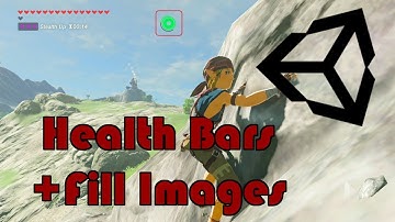 Health Bar Using Fill Images in Unity