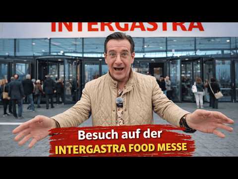 🔥 Intergastra Food Messe – Ich probiere mich durch!