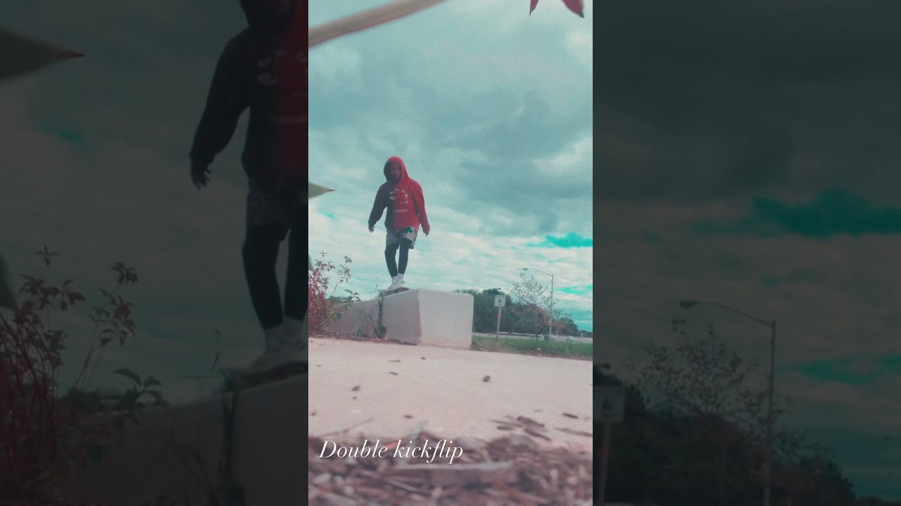 Doubled down on my kickflip🃏 