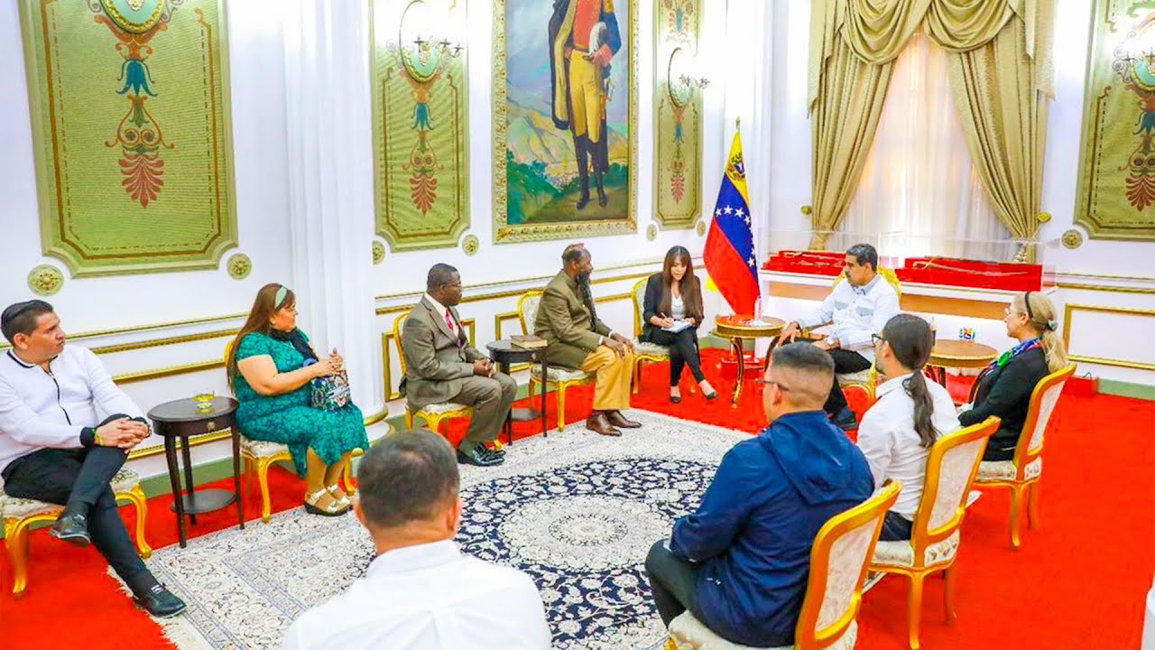 PROPHET DR. OWUOR HONOURED IN VENEZUELA BY H.E PRESIDENT NICOLAS MADURO | APRIL 5, 2024 - Spanish