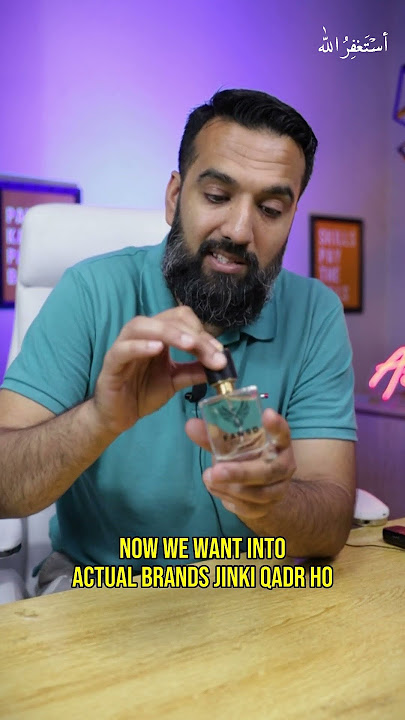 Made in Pakistan Perfumes. #azadchaiwala #foryou #remorse #millionaire #ad #madeinpakistan