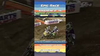 Epic Race: Anaheim 2 Supercross 2014 #supercross #motocross #dirtbike