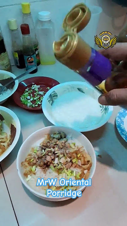 MrW Oriental Porridge #food #foodie #porridge