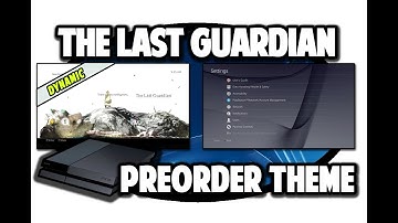 [PS4 THEMES] The Last Guardian Preorder Dynamic Theme Video in 60FPS