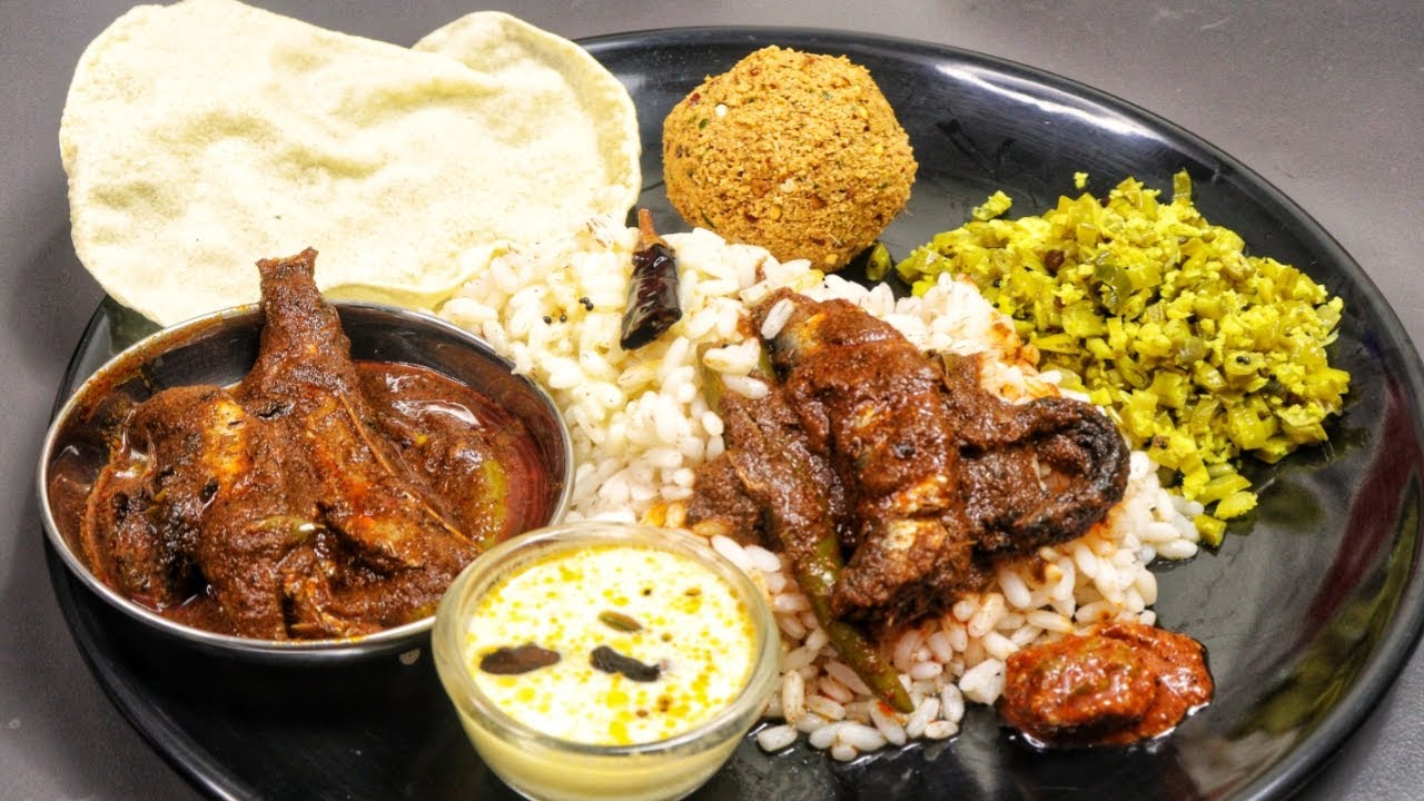 നാടൻ മീൻകറിയും അമരക്ക തോരനും ചമ്മന്തിയും കൂട്ടിയൊരു ഉച്ചയൂണ് 😋/ Kerala Naadan Easy Lunch