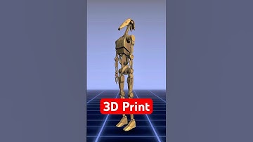 3D Printing a Star Wars Battle Droid Part 2