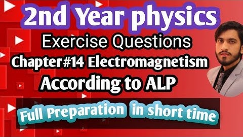 2nd year physics chapter 14 Electromagnetism |  Exercise short  questions, Smart syllabus