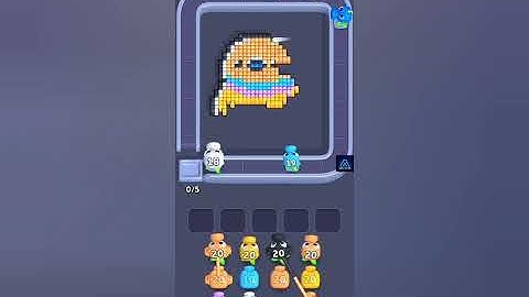 Color blast block shooter level 19 walkthrough 