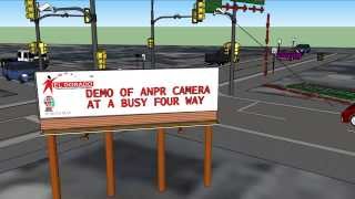 3d demo of working of Eldorado ANPR Camera powered by IT Mind Map