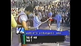 Lou Ferrigno vs Bob Young Tug of War (1977)