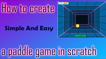 How to create Paddle Game In Scratch | Easy Tutorial | Part-1 | Scratch Tech