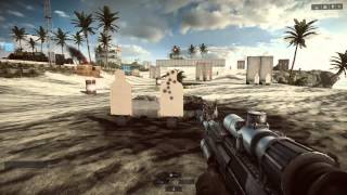 Battlefield 4 test range, only paddles kill...