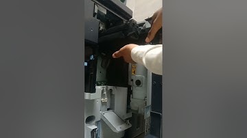 develper tank cleaning #kyocera #copier