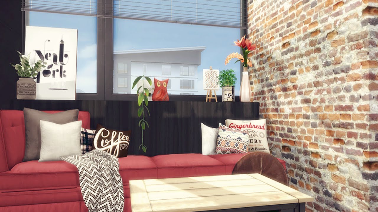 The Sims 4| 930 Medina Studios Apartment Renovation - YouTube