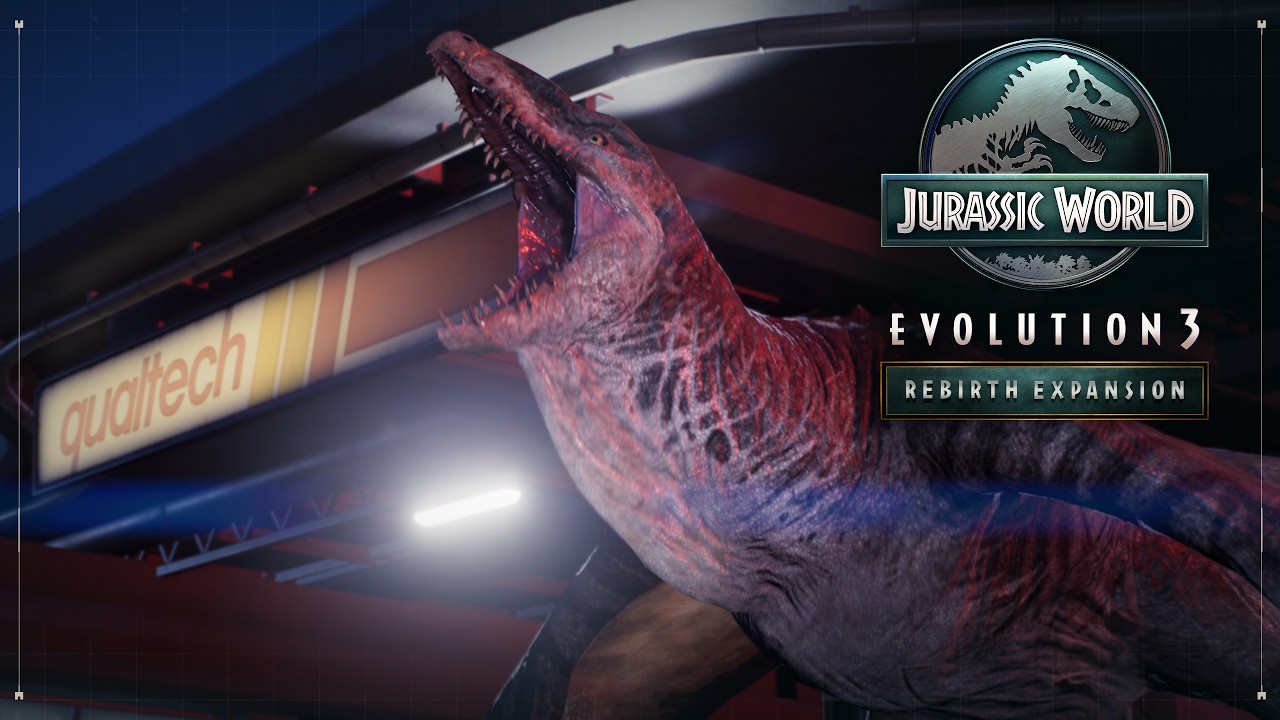 Jurassic World Evolution 3: Rebirth Expansion - Announce Trailer