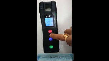 eSSL MT100 How to Enroll card