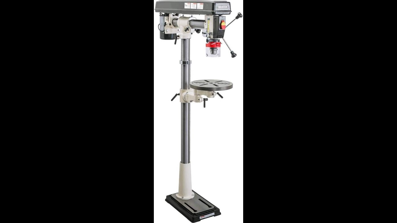 SHOP FOX W1670 Radial Drill Press Review - Pros & Cons - SHOP FOX