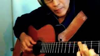 Video thumbnail of "Theme d’amour - Michel Polnareff (guitar cover)"