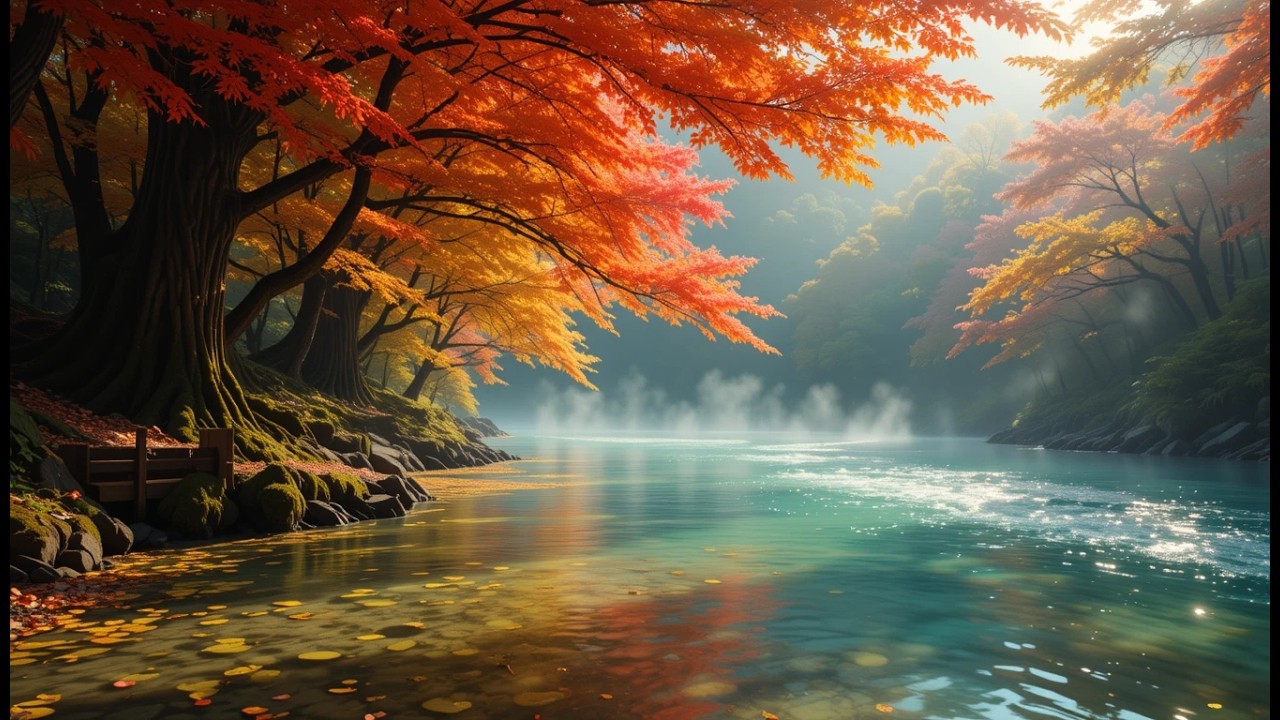 Hơi thở của thiên nhiên. Thư giãn, tĩnh tâm. 4K Instrumental | LangMuzic