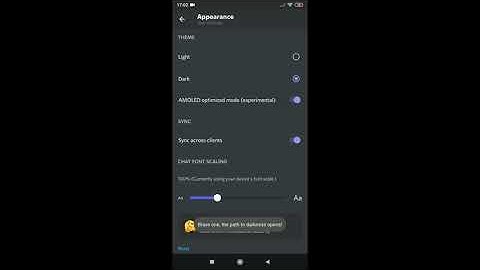 Discord Mobile Secret Dark Mode (AMOLED optimized Mode)