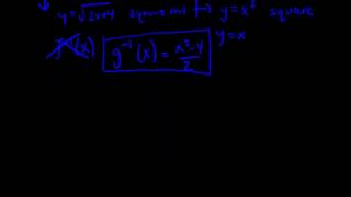 CPM Precalculus 1-37 - Find the inverse