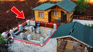 I’m Expanding My Wooden House! 🏡
