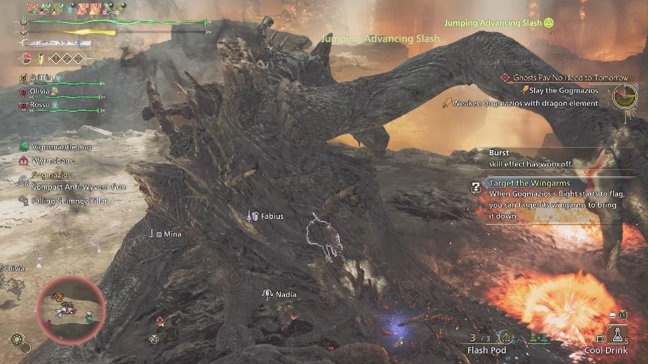 Gogmazios final phase Monster Hunter Wilds