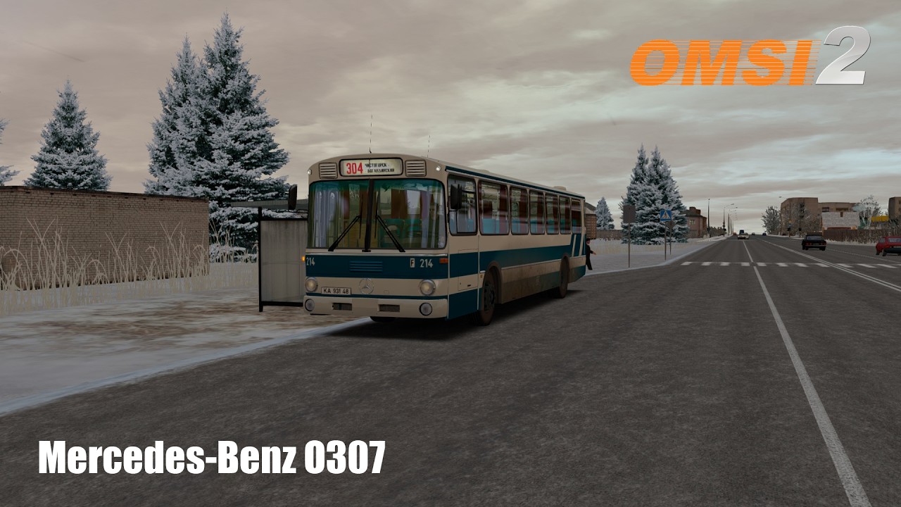 OMSI 2 | Mercedes-Benz O307 - Route 304 | Gameplay